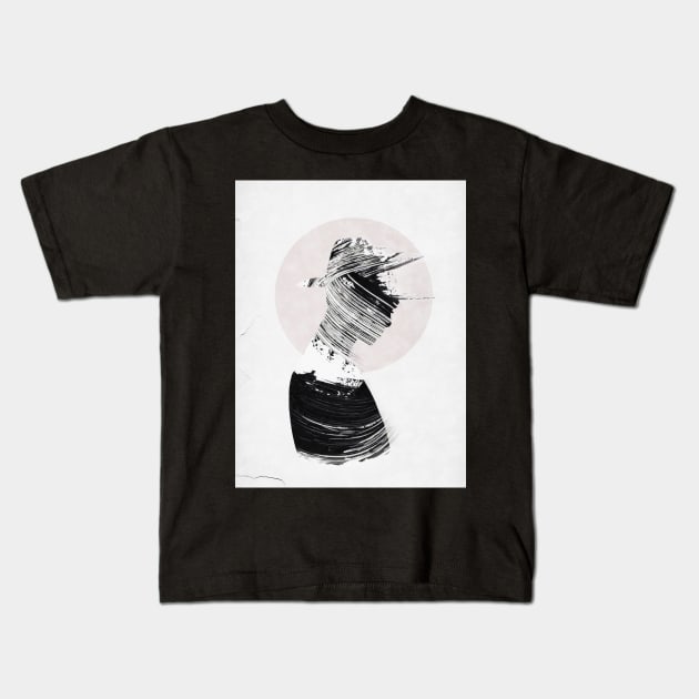 Abstract thoughts Kids T-Shirt by Underdott